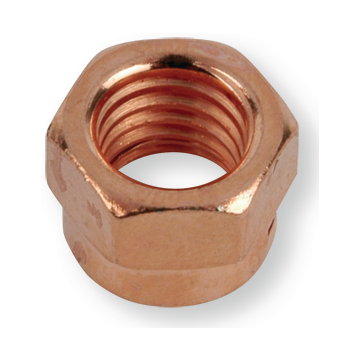 Exhaust LockNuts SW 9 M6 coppered